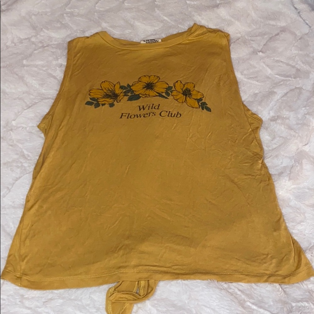 Wild flowers tank
